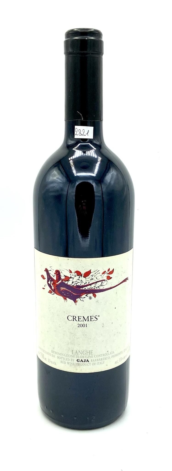 Vintage Bottle - Gaja Langhe DOC Cremes 2001 0,75 lt. - COD. 2821