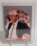 1990-91 Hoops Atlanta Hawks Basketball Card #305 Bob Weiss CO NEAR MINT