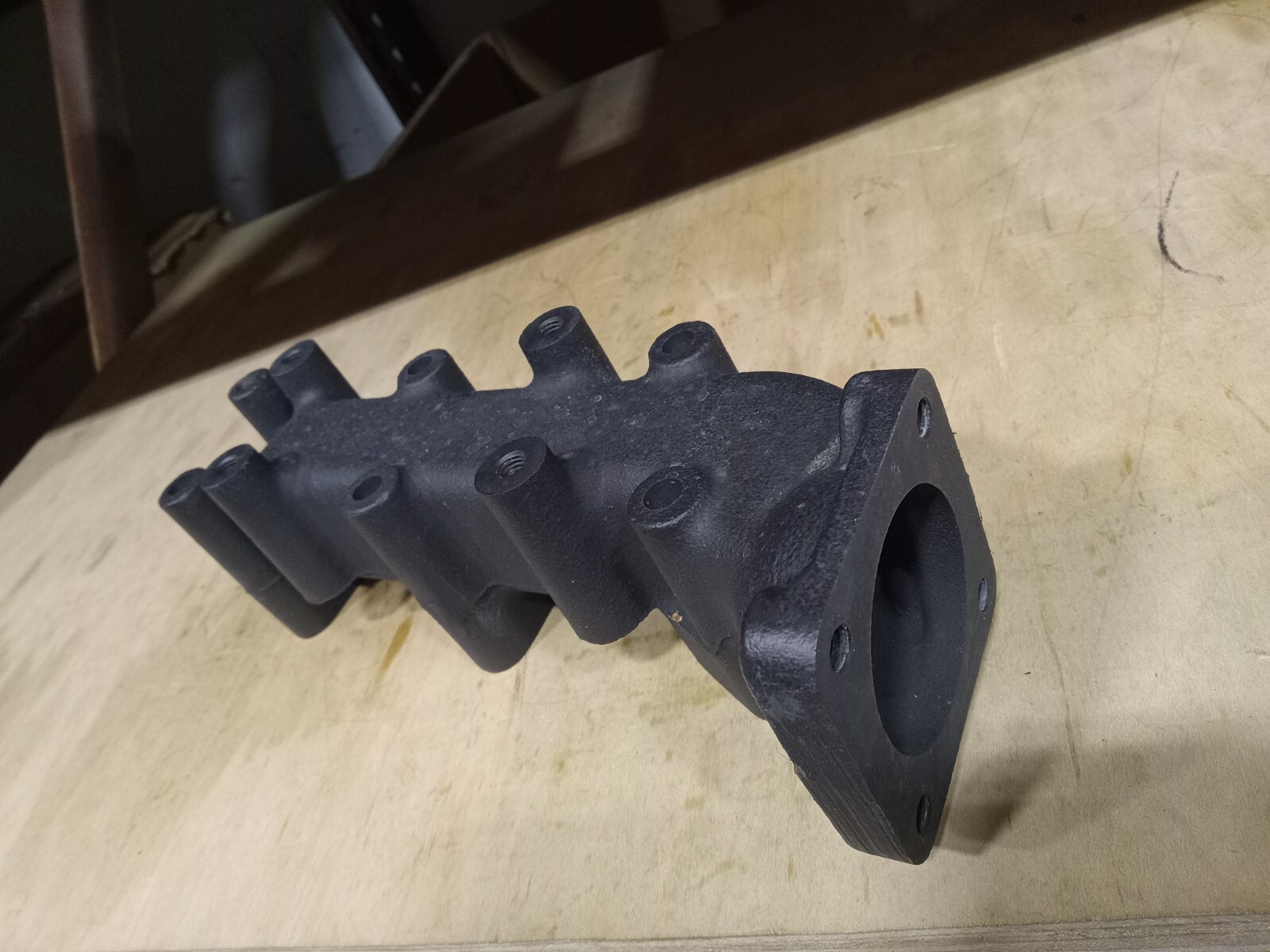 Yanmar manifold 12921113110 3 cyl exhaust manifold eBay