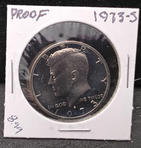 1973-S PROOF KENNEDY HALF DOLLAR - PC66
