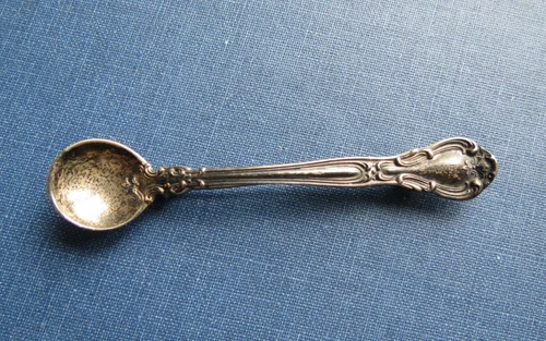 ANTIQUE STERLING SILVER SALT SPOON PIN - GORHAM STERLING