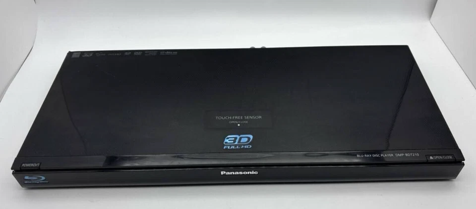 Panasonic DMP-BDT210 3D Blu-Ray DVD 1080p Player Dolby True HD HDMI Wi-Fi DLNA - Image 2 of 4