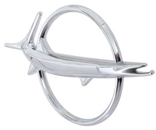 Oer Diecast Hood Or Trunk Emblem For 1967-1968 Plymouth Barracuda