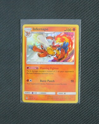 1X Infernape 59/131 HOLO RARE Forbidden Light Pokemon TCG Card | eBay
