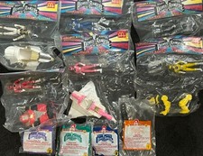 Set of SEALED McDonald  s Mighty Morphin Power Rangers Toys Complete Set Of 10