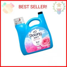 Downy Fabric Softener Liquid, April Fresh Scent, 140 fl oz, 190 Loads, HE Compat