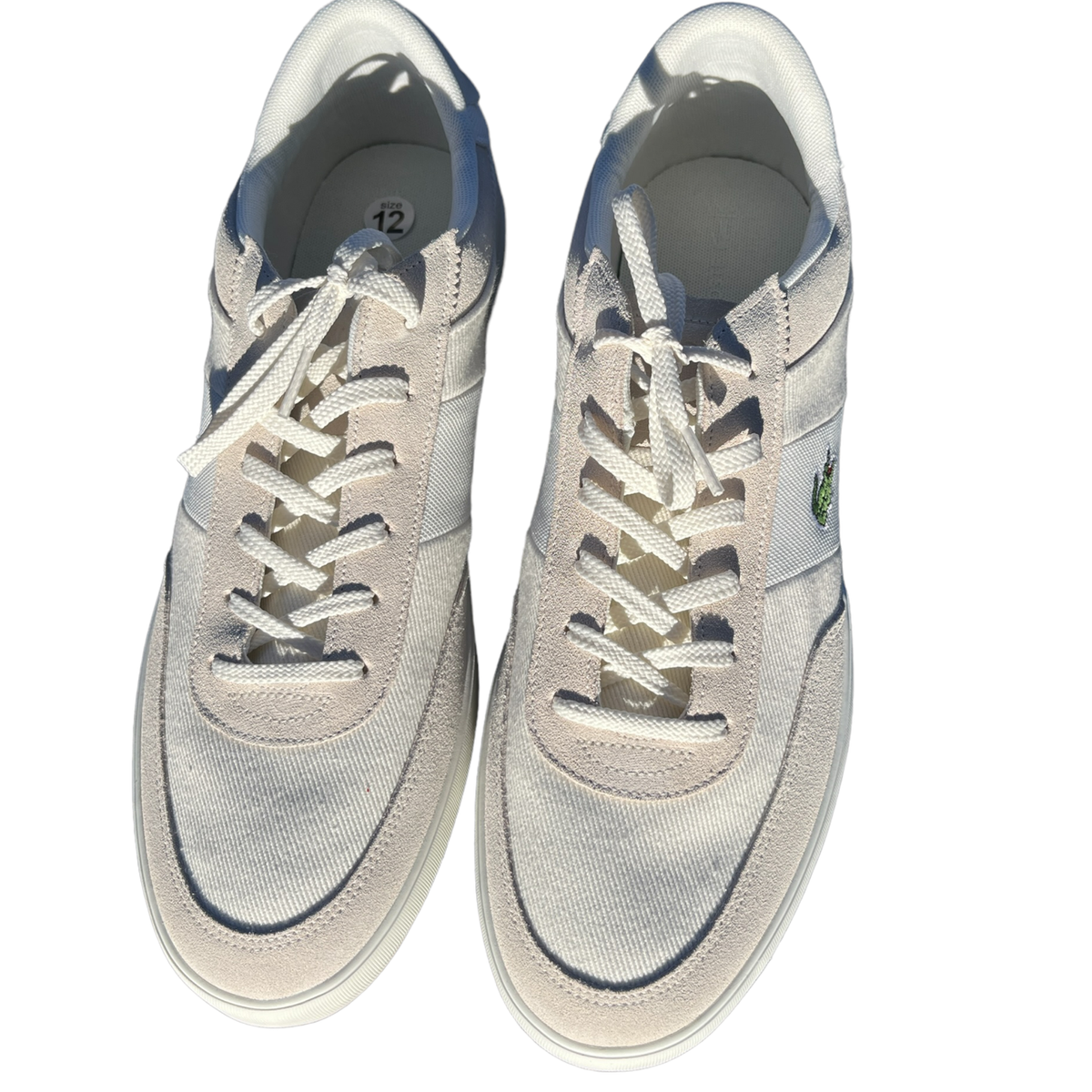Lacoste Court-Master 220 1 CMA Mens Beige Canvas Lifestyle Sneakers Shoes Lacoste Court-Master 220 1 CMA Mens Beige Canvas Lifestyle  main image 4