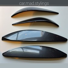 Front & Rear ASTRA H Carbon Eyebrows to fit VAUXHALL Van/ABS /Estate Eyelids VXR