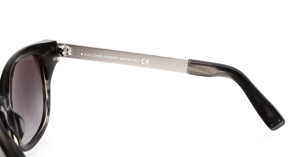 Dsquared2 R1657 Women's Grey Multi Color Sunglasses DQ0131 54-17 135 - Image 4 of 4