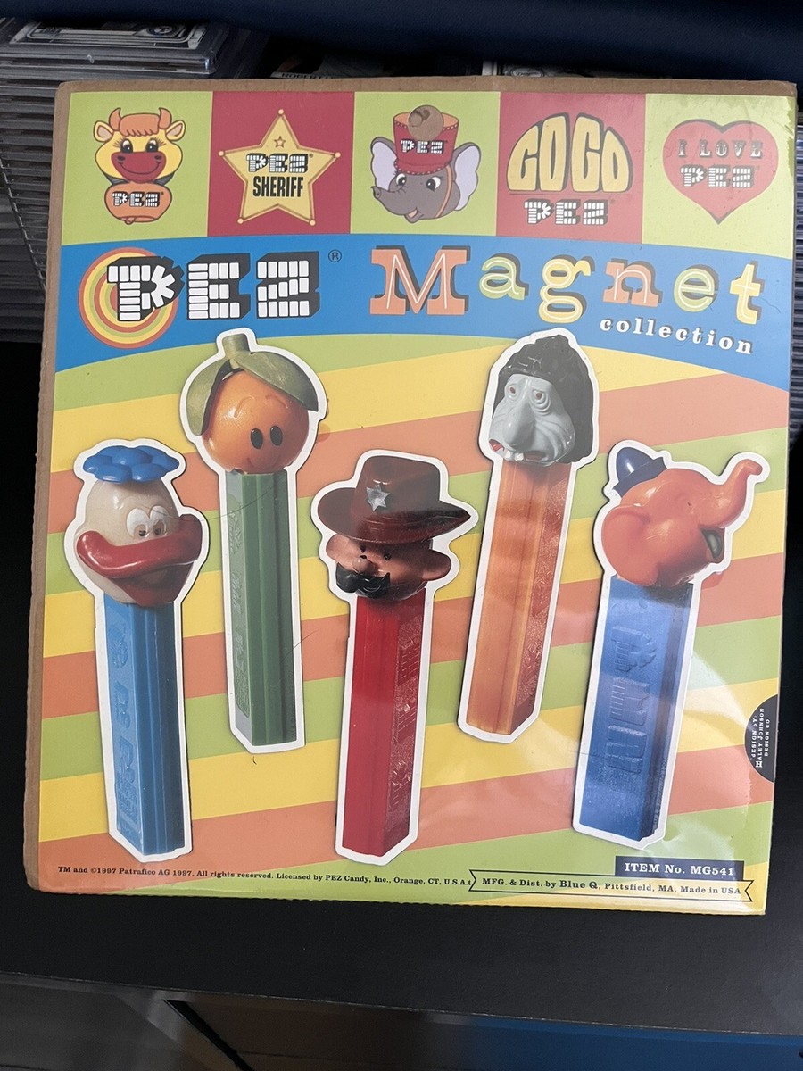1997 Magnets 60's PEZ COLLECTION #MG541 Retired Pez Heads