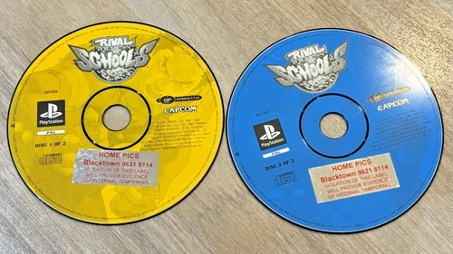PS1 PlayStation 1 Rival Schools United By Fate PAL Edition