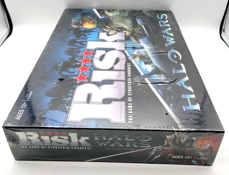 RISK HALO WARS Collector's Edition Board Game 2009 NEW FACTORY SEALED - Image 4 of 4