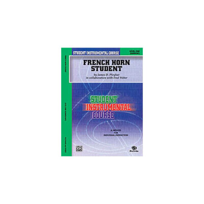 Alfred Publishing Co. BIC00151A Student Instrumental Course - F Horn - Level 1