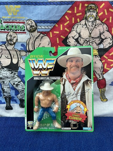 Official WWF, 1994 Hasbro Rare GREEN CARD Billy Of...