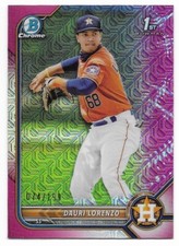 2022 Bowman Chrome Mega Prospect Mojo Pink Dauri Lorenzo #074/199 (BCP-11)