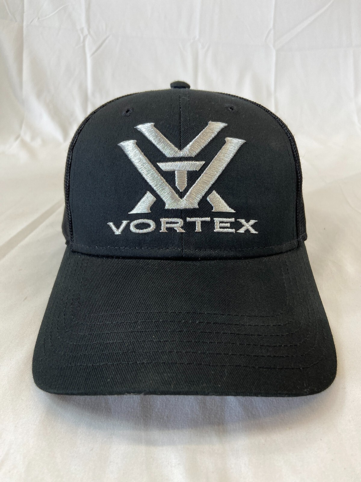 Vortex Baseball Cap Snapback Hat Mesh Back Black … - image 10