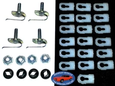 70-72 Chevelle Malibu GTO Cutlass Vinyl Top Moulding Molding Trim Clip Set IO