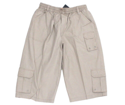 NEU Mills kurze Stoffhose Bermuda Cargo-Hose Gr. 134 beige Sommer Jungen