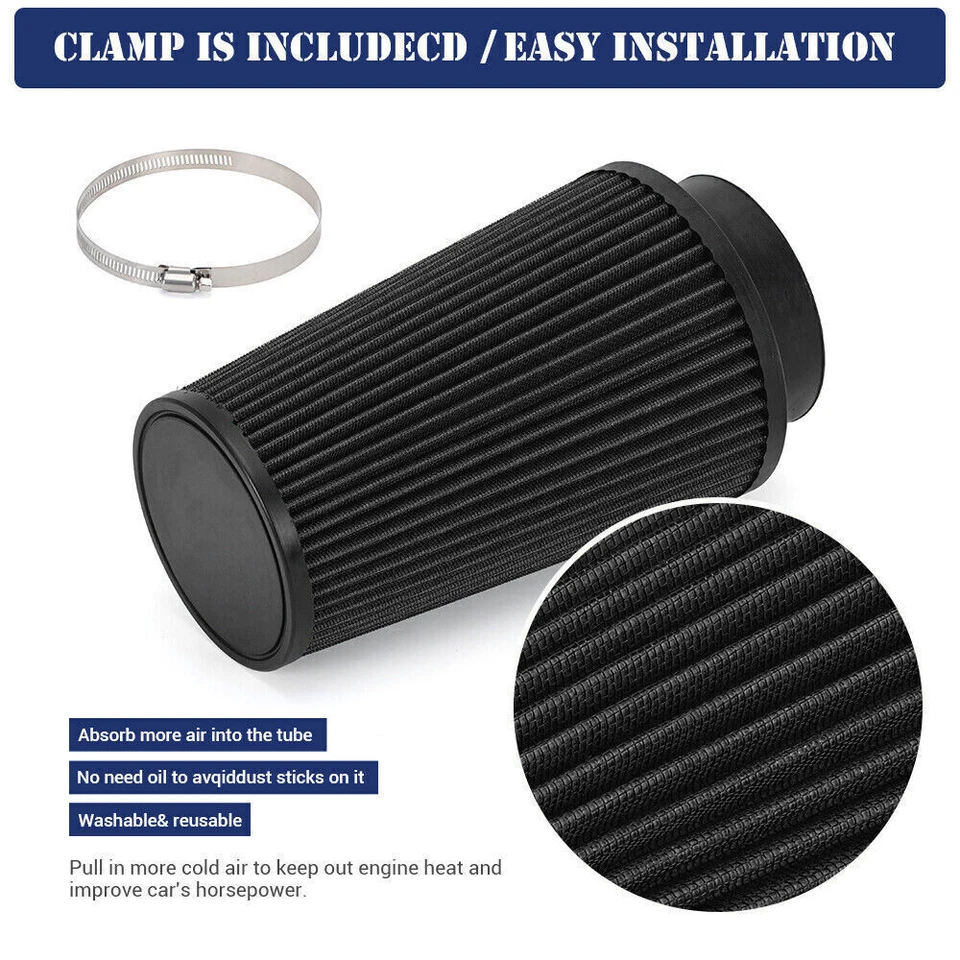 Kit de admisión de aire frío con filtro para Dodge Ram 3500 2007,5-2012 6,7 L Cummins diésel Foto 4 de 4