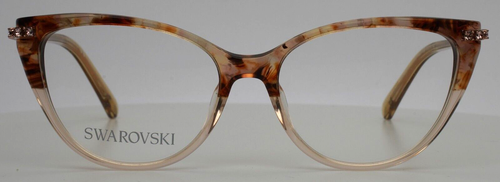 SWAROVSKI SK5425 056 Beige Marble Womens Eyeglasses 53-16-140 B:42 B - Picture 3 of 16