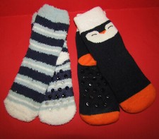2 Paar Jungen Anti-Rutsch Socken mit ABS-Nopp...