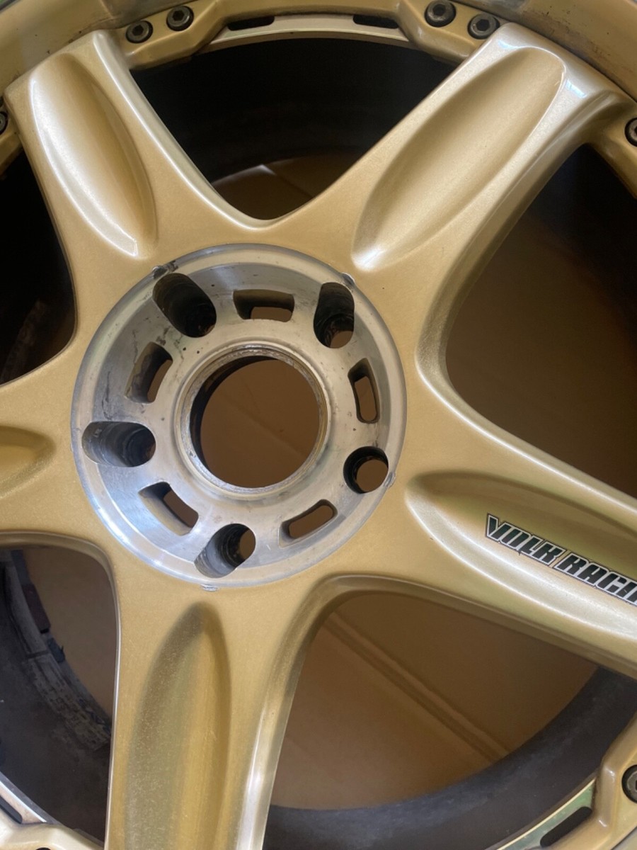RAYS　VOLKRacing　GT-C 18×8J +37　5H PCD100 4本  (A386wY) New 18x8.5 GENUINE RAYS TE37 SAGA JAPAN (4 Wheel) 5x112 fit Golf