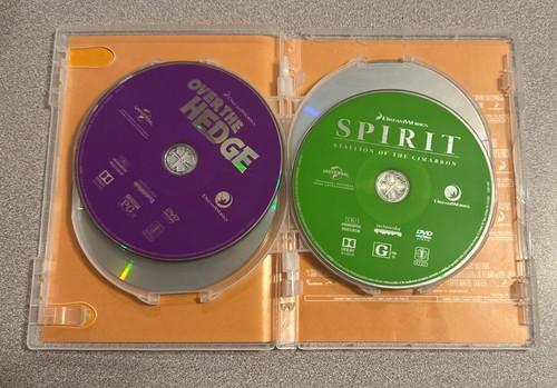 DreamWorks 4 Movie Collection: Shark Tale Over The Hedge Spirit - Broken Case - Picture 5 of 6
