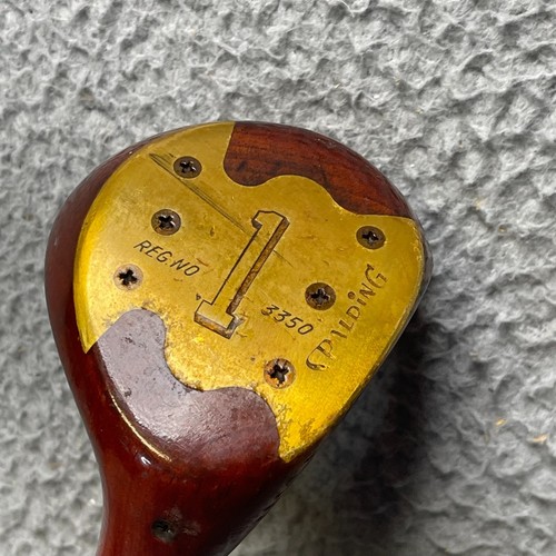 Spalding #1 Wood Head Golf Club - Picture 23 of 23