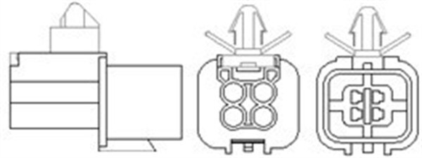 MAGNETI MARELLI 466016355127 Lambda Sensor for CHEVROLET