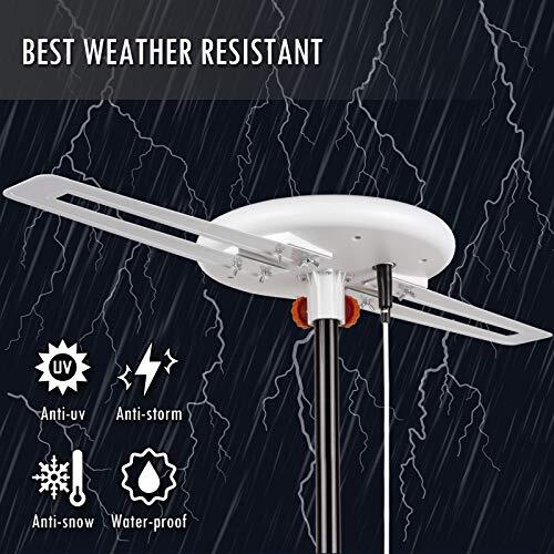 HDTV Antenna 360° Omnidirectional Amplified Outdoor Standard Kit Plus