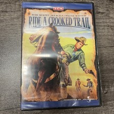 New Sealed Ride A Crooked Trail TCM Turner Classic Movies DVD 1958 Audie Murphy