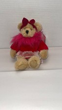 Russ Bear ROSEBUD 8" Thoughts Of Love Pink Dress Valentine Engagement