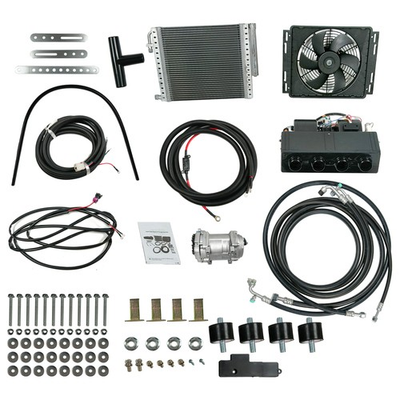 #ad 12V Coolamp;Heat A C Kit Auto Car DC Universal Underdash Electric Air Conditioning $459.99