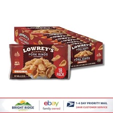 Crispy Snack Pork Rinds, 1.75 Ounce Bags, Great for Dipping and Sharing