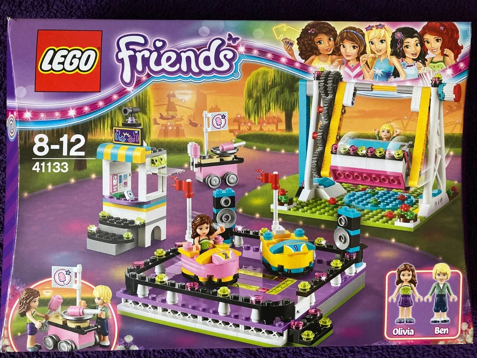 LEGO FRIENDS:AMUSEMENT PARK BUMPER CARS:ARCADE:SPACE RIDE:41133:41127:41128:100% - Image 2 of 4