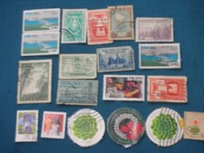 Canada,USA others stamps 19pcs used