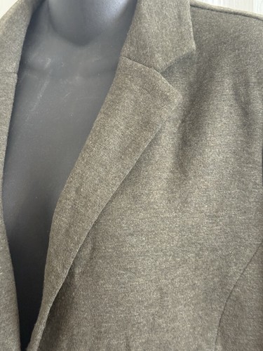 Tahari Women’s Size Medium Green Blazer Modal Ruched Sleeves NWT Comfy Soft - Picture 3 of 21