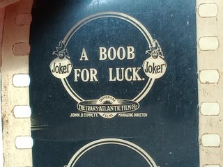 35mm Film A Boob For Luck (1915)