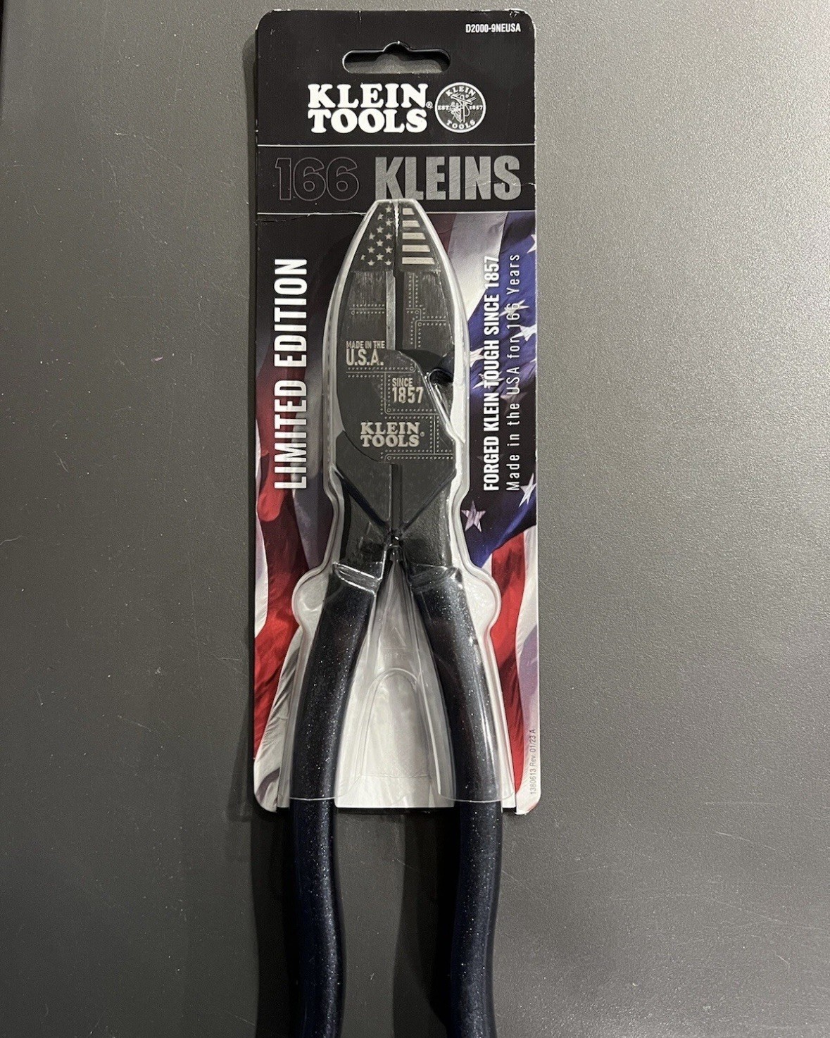 NEW EXCLUSIVE Klein Tools 9.33-in limited edition (166 Anniversary) RARE