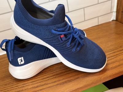 FootJoy Flex XP Mens Royal Blue Spikeless Golf Shoes 45030 Size Men 6M Women\'s 8 FootJoy Golf Previous Season Style Flex XP Spikeless Shoes  main image 2