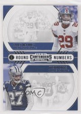 2020 Panini Contenders Round Numbers Xavier McKinney Trevon Diggs #RN-MD 0b3