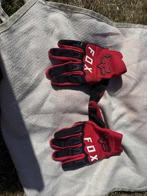 Fox Racing Dirtpaw Motocross Gloves Red/Black