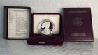 1991-S $1 AMERICAN SILVER PROOF EAGLE w/OGP & COA - FREE SHIPPING!