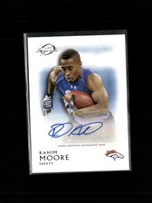 2011 Topps Gridiron Legends #RA-RMO Rahim Moore Rookie Autographs