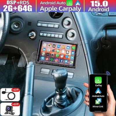 7'' Android 15 Carplay Car Stereo Radio GPS Head Unit For Toyota Supra 1993-1998