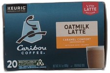 2026-4-24 Caribou Coffee Caramel Comfort Oatmilk Latte, One Step Latte Single