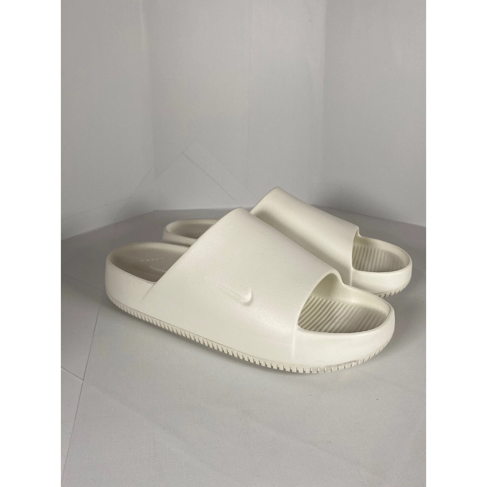 Nike Calm Slide Sandals Mens Size 13 Minimalist Sail White Foam