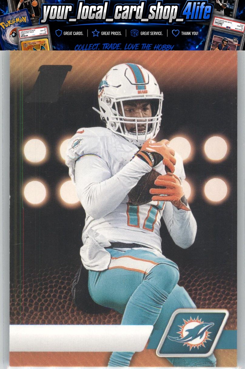 2023 Panini Zenith No Name Variation #64 Jaylen Waddle Miami Dolphins