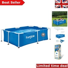 Durable 3-Ply PVC 7ft Pool - Includes Ladder, Cover & Filter, Outdoor Enjoyment