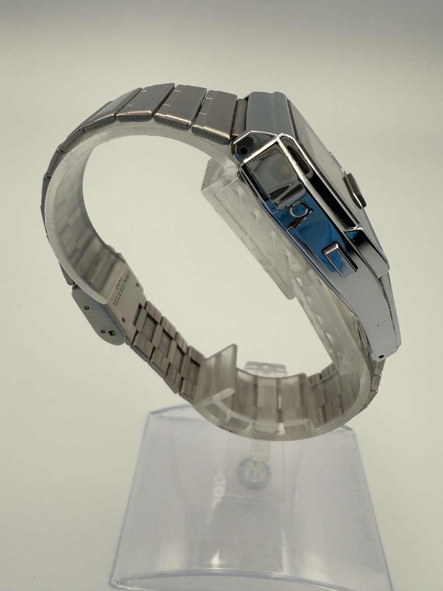 CASIO DBC-810 Data Bank 80 Digital Calculator Watch Silver - Rank